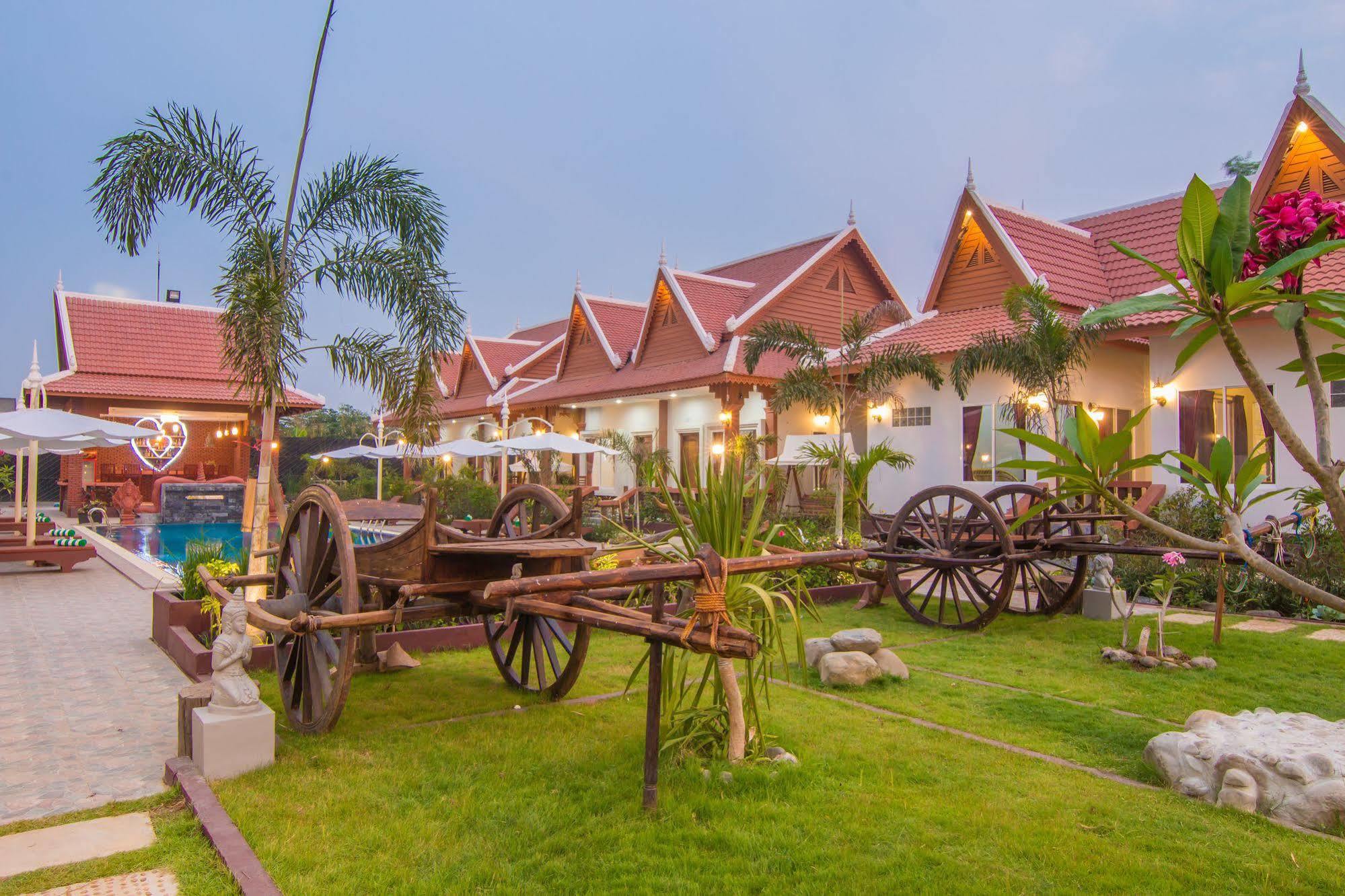 Ravorn Villa Boutique Battambang Kültér fotó